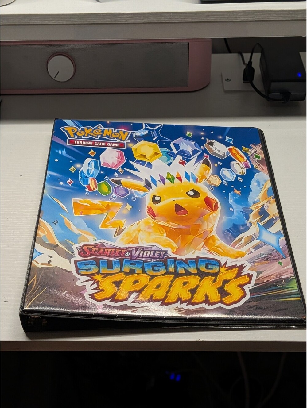 Scarlet & Violet Surfing Sparks Pokémon Trading Card Game Binder